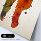 Poster de Cocodrilo estilo acuarela. Láminas de animales con estilo acuarela-Artwork-Nacnic-Nacnic Estudio SL