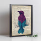 Poster de Colibri. Láminas de animales con definiciones. Regalo para los amantes de los animales.-Artwork-Nacnic-Nacnic Estudio SL