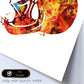 Poster de Dart Vader estilo acuarela. Láminas de cine, películas, y actores. Posters de películas antiguas con estilo acuarela.-Artwork-Nacnic-Nacnic Estudio SL