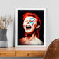 Póster de David Bowie Aladdin Sane Art
