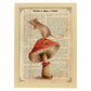 Poster de De Fábula con definición. Láminas de animales con texto y definición. Diseño de interiores basado en animales.-Artwork-Nacnic-A4-Marco Madera clara-Nacnic Estudio SL