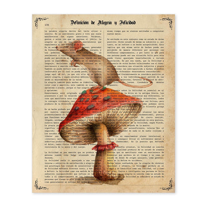 Poster de De Fábula con definición. Láminas de animales con texto y definición. Diseño de interiores basado en animales.-Artwork-Nacnic-A4-Sin marco-Nacnic Estudio SL