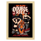Poster de Double kill. Lámina decorativa de diseño.-Artwork-Nacnic-A3-Marco Madera clara-Nacnic Estudio SL