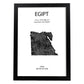 Poster de Egipto. Láminas de paises y continentes del mundo.-Artwork-Nacnic-A3-Marco Negro-Nacnic Estudio SL