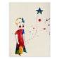 Poster de El principito con estrella con diseño acuarela. Mix de láminas con estilo acuarela-Artwork-Nacnic-A4-Sin marco-Nacnic Estudio SL