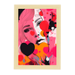 Póster Abstracto de Enamoramiento