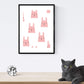 Poster de Estampado animales bebe. Lámina de animales para niños.-Artwork-Nacnic-Nacnic Estudio SL