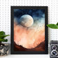 Póster de Espacio Natural Pintado a Mano