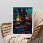 Póster de Expresionismo Abstracto Inspirado en la C