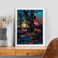 Póster de Expresionismo Abstracto Inspirado en la C