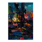 Póster de Expresionismo Abstracto Inspirado en la C