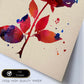 Poster de Flor con diseño acuarela. Mix de láminas con estilo acuarela-Artwork-Nacnic-Nacnic Estudio SL