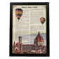 Poster de Florencia (Catedral de Santa Maria). Láminas e ilustraciones de ciudades del mundo y monumentos famosos.-Artwork-Nacnic-A3-Marco Negro-Nacnic Estudio SL