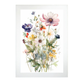 Póster Acuarela de Flores Silvestres