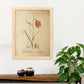 Poster de flores vintage. Lámina Troutish lilly con diseño vintage.-Artwork-Nacnic-Nacnic Estudio SL