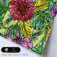 Poster de flores y naturaleza. Lámina cuadrada Estampado en flor, ilustrada con dibujos a color.-Artwork-Nacnic-Nacnic Estudio SL