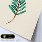 Poster de flores y naturaleza. Lámina cuadrada Ramita campestre, ilustrada con dibujos a color.-Artwork-Nacnic-Nacnic Estudio SL