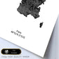 Poster de Francia. Láminas de paises y continentes del mundo.-Artwork-Nacnic-Nacnic Estudio SL
