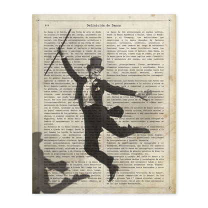 Poster de Fred Astaire. Láminas de personajes importantes. Posters de músicos, actores, inventores, exploradores, ...-Artwork-Nacnic-A4-Sin marco-Nacnic Estudio SL