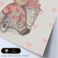 Poster de Fred y Caroline. Lámina Fred en el jardin, con ilustraciones de conejos.-Artwork-Nacnic-Nacnic Estudio SL