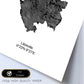 Poster de Gabón. Láminas de paises y continentes del mundo.-Artwork-Nacnic-Nacnic Estudio SL