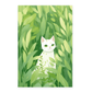 Lámina de Gato Estilo Jardín Ryo Takemasa y Wu