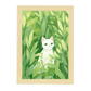 Lámina de Gato Estilo Jardín Ryo Takemasa y Wu