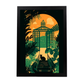 Póster de Gato en Estilo Jardín de Ryo Takemasa y Wu