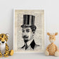 Poster de Gentleman. Láminas vintage con definiciones. Diseño de interiores.-Artwork-Nacnic-Nacnic Estudio SL