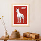 Poster de Gran danes. Lámina decorativa de perros.-Artwork-Nacnic-Nacnic Estudio SL