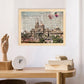 Poster de Guadalajara. Catedral. Láminas de ciudades españolas con definiciones. Decoración de interiores para españoles.-Artwork-Nacnic-Nacnic Estudio SL