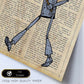 Poster de Hombre de hojalata con hacha. Láminas de personajes importantes. Posters de músicos, actores, inventores, exploradores, ...-Artwork-Nacnic-Nacnic Estudio SL