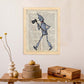 Poster de Hombre de hojalata con hacha. Láminas de personajes importantes. Posters de músicos, actores, inventores, exploradores, ...-Artwork-Nacnic-Nacnic Estudio SL