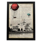 Poster de Huelva. Láminas de ciudades españolas con definiciones. Decoración de interiores para españoles.-Artwork-Nacnic-A3-Marco Negro-Nacnic Estudio SL