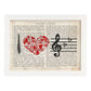 Poster de I love music. Láminas musicales con definiciones para-Artwork-Nacnic-A3-Marco Blanco-Nacnic Estudio SL