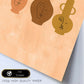 Poster de imágenes abstractas de plantas. Dibujos en tonos claros y tierras. 'Acuarela 14'.-Artwork-Nacnic-Nacnic Estudio SL
