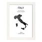 Poster de Italia. Láminas de paises y continentes del mundo.-Artwork-Nacnic-A3-Marco Blanco-Nacnic Estudio SL