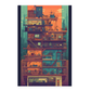 Póster de Juegos de Construcción Estilo Dist