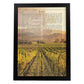 Poster de La Rioja. Láminas de comunidades autónomas de España.-Artwork-Nacnic-A4-Marco Negro-Nacnic Estudio SL