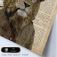 Poster de Leon de safari. Láminas de animales con definiciones. Ilustraciones de animales con textos.-Artwork-Nacnic-Nacnic Estudio SL