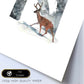 Poster de letra N. Lámina estilo Invierno con imágenes del alfabeto.-Artwork-Nacnic-Nacnic Estudio SL