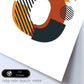Poster de letra O. Lámina estilo Geometria con formas con imágenes del alfabeto.-Artwork-Nacnic-Nacnic Estudio SL
