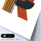 Poster de letra R. Lámina estilo Geometria con imágenes del alfabeto.-Artwork-Nacnic-Nacnic Estudio SL