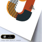 Poster de letra U. Lámina estilo Geometria con formas con imágenes del alfabeto.-Artwork-Nacnic-Nacnic Estudio SL