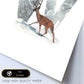 Poster de letra W. Lámina estilo Invierno con imágenes del alfabeto.-Artwork-Nacnic-Nacnic Estudio SL
