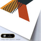 Poster de letra X. Lámina estilo Geometria con imágenes del alfabeto.-Artwork-Nacnic-Nacnic Estudio SL