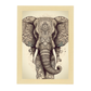 Póster de Elefante en Línea
