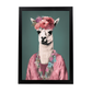 Póster de Llama de Moda