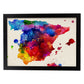 Poster de Mapa Espana 2. Láminas e ilustraciones de ciudades, comunidades, y mapas de España.-Artwork-Nacnic-A3-Marco Negro-Nacnic Estudio SL
