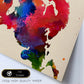 Poster de Mapa Europa. Láminas e ilustraciones de ciudades, comunidades, y mapas de España.-Artwork-Nacnic-Nacnic Estudio SL